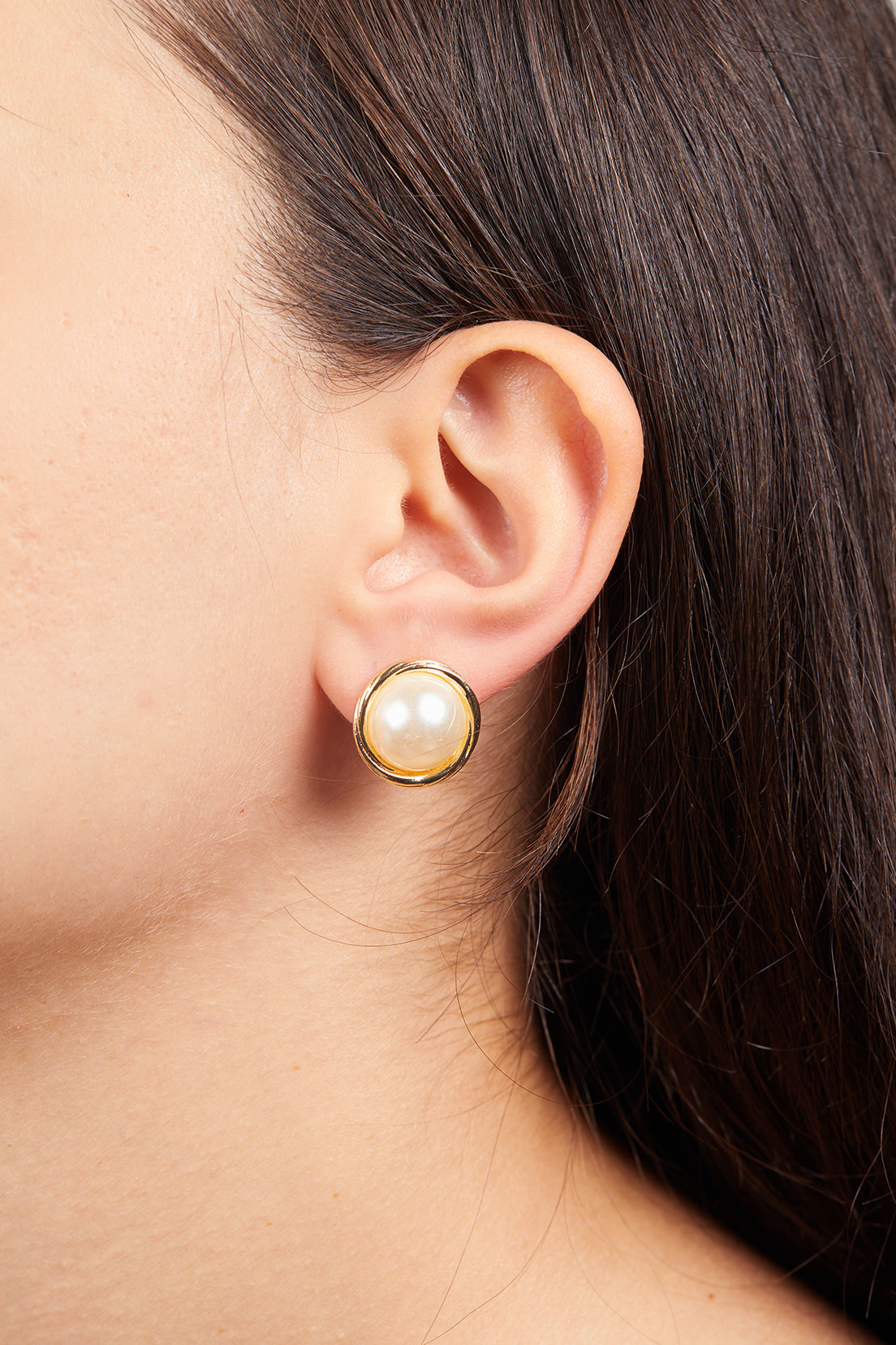 Kadın İnci Model Bijuteri Küpe